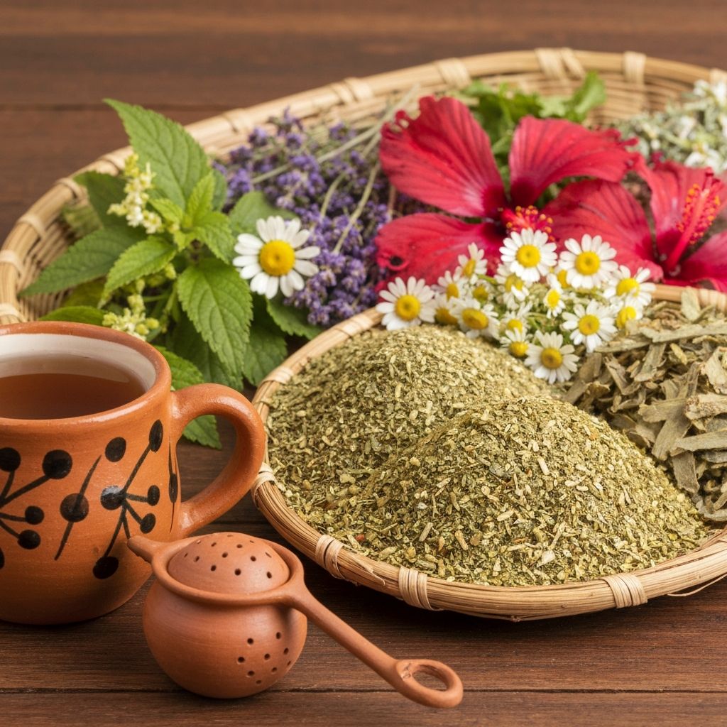 Traditional herbal blends and tea preparations